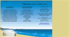 Desktop Screenshot of die-wellness-insel.de